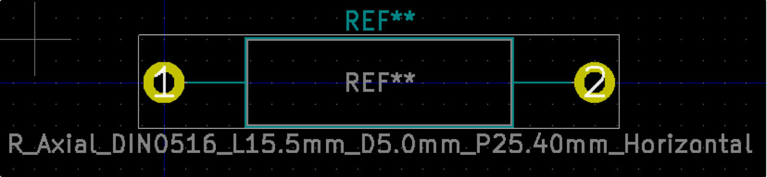 Kicad footprint example