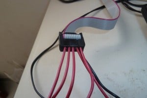 JTAG connected with wires