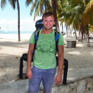 Oyvind Dahl in Isla Mujeres, Mexico