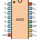 CD4060 pinout