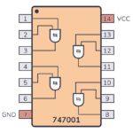 74x7001 Pinout