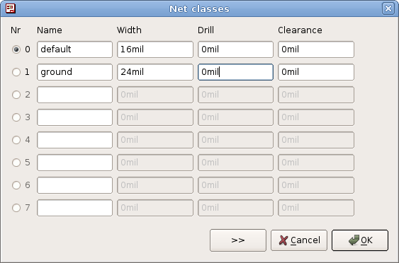 Eagle Net Classes Setup