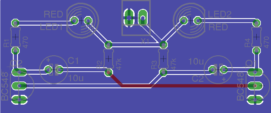 A finished eagle ground plane example