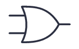 Schematic symbol for OR gate