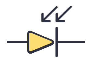 Photodiode symbol